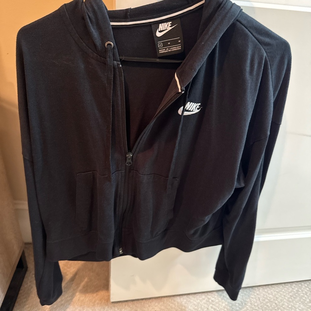 Nike Black Full-Zip Hoodie